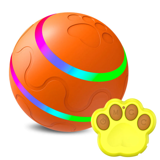 Durable Motion Activated Rolling Ball Pet Toy