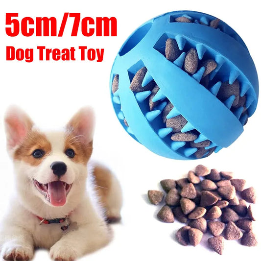 Dog Toy Interactive Rubber Balls for Small Large Dogs