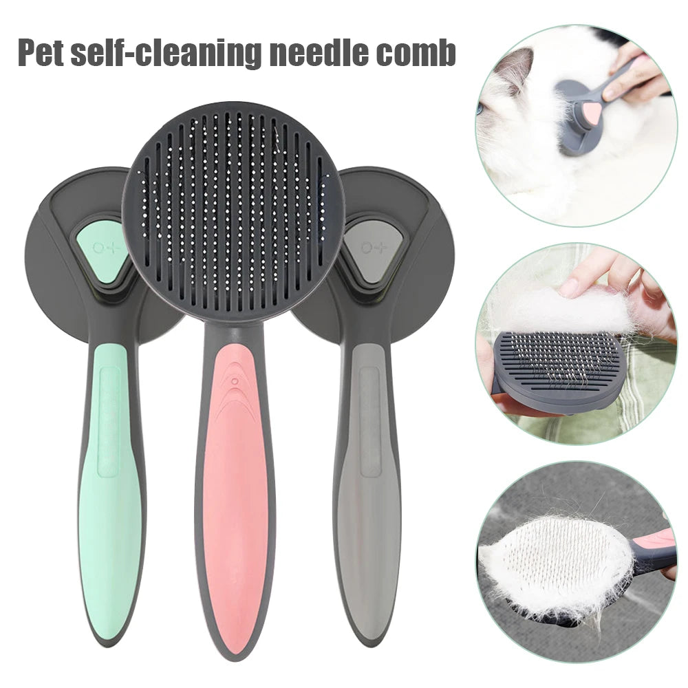 Cat Comb Brush Pet Hair Removes Comb