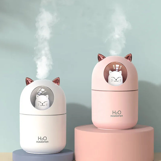 Cute Kitty Air Humidifier Ultrasonic Cool Mist