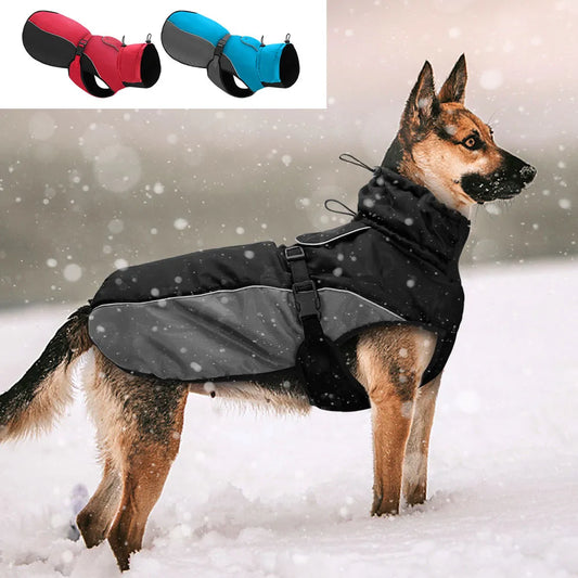 Waterproof Big Dog Reflective Raincoat Clothing For Medium Large Dogs