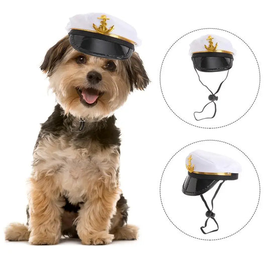 Captain Hat For Dogs Cats