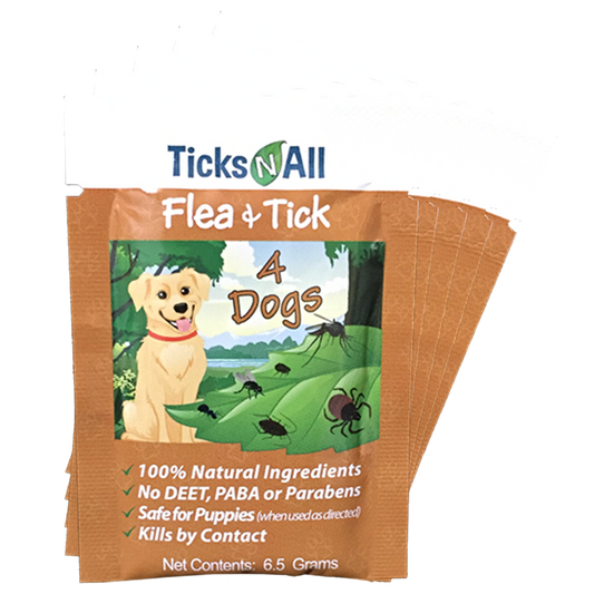 All Natural Flea and Tick Wipes