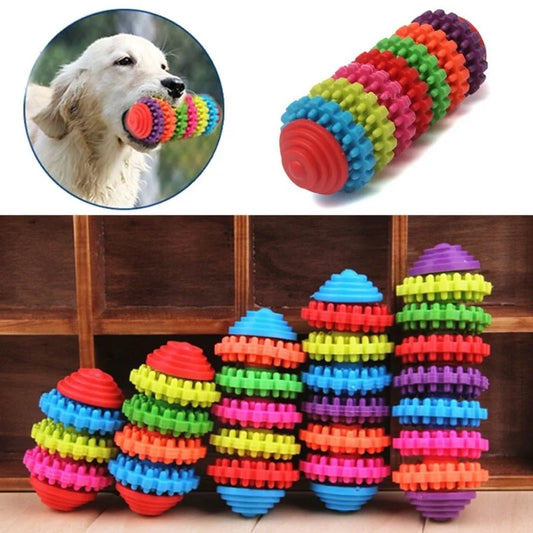 Durable Rubber Pet Dog Puppy Cat Dental Teething