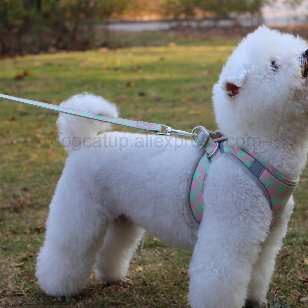 Dog Harness Cotton Puppy Chest Strap Adjustable